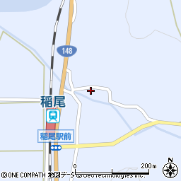 長野県大町市平稲尾11900周辺の地図