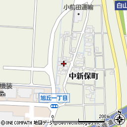 石川県白山市中新保町28周辺の地図