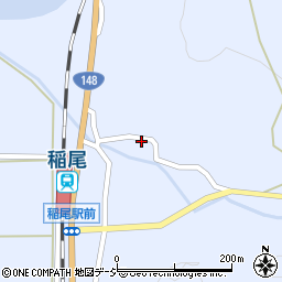 長野県大町市平稲尾11895周辺の地図