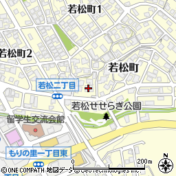 石川県金沢市若松町タ周辺の地図