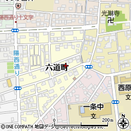 栃木県宇都宮市六道町9周辺の地図
