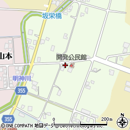 富山県南砺市開発84周辺の地図