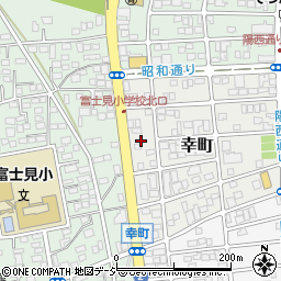 栃木県宇都宮市幸町4周辺の地図