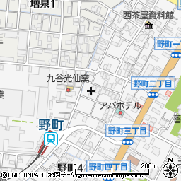 石川県金沢市野町2丁目9周辺の地図