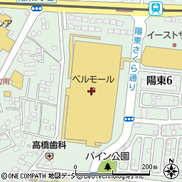 現代仏壇ギャラリーメモリア・宇都宮ベルモール店周辺の地図