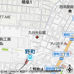 九谷光仙窯周辺の地図