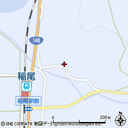 長野県大町市平稲尾11893周辺の地図