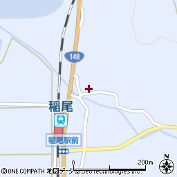 長野県大町市平稲尾11902周辺の地図