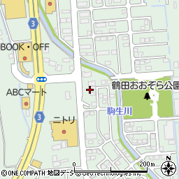 栃木県宇都宮市鶴田町1184周辺の地図