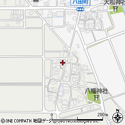 石川県白山市一塚町172周辺の地図