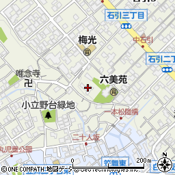 棟岳寺周辺の地図