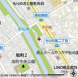 石川県金沢市もりの里2丁目178周辺の地図