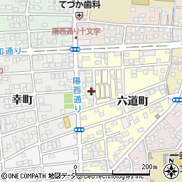 栃木県宇都宮市六道町3-8周辺の地図