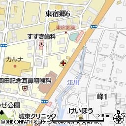 ココス宇都宮駅東店周辺の地図