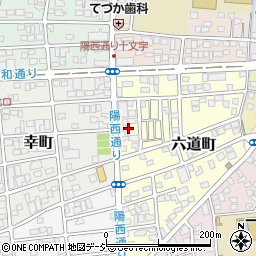 栃木県宇都宮市六道町3周辺の地図