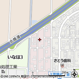 石川県金沢市中屋南221周辺の地図