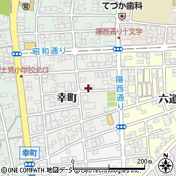 栃木県宇都宮市幸町6-17周辺の地図