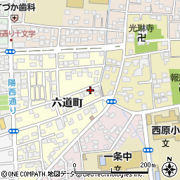 栃木県宇都宮市六道町9-7周辺の地図