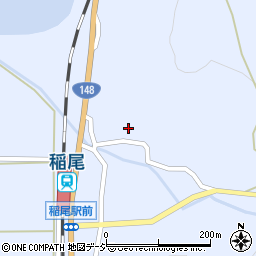 長野県大町市平稲尾11890周辺の地図