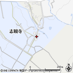 富山県南砺市志観寺164周辺の地図