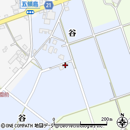 富山県南砺市谷32周辺の地図