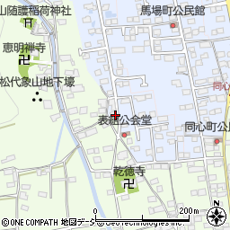 長野県長野市松代町西条4345周辺の地図