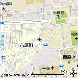 栃木県宇都宮市六道町9-10周辺の地図