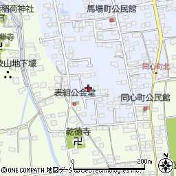 長野県長野市松代町松代代官町1470周辺の地図