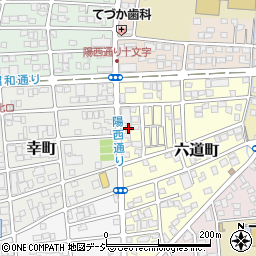 栃木県宇都宮市六道町3-18周辺の地図