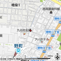 石川県金沢市野町2丁目12-5周辺の地図