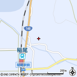 長野県大町市平稲尾11890-4周辺の地図