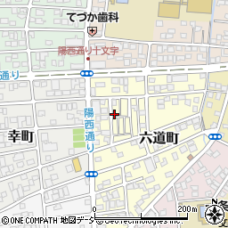 栃木県宇都宮市六道町4-8周辺の地図