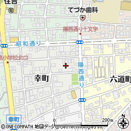 栃木県宇都宮市幸町6周辺の地図
