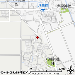 石川県白山市一塚町169周辺の地図