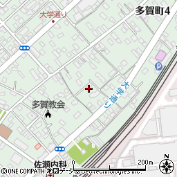 茨城県日立市多賀町1丁目周辺の地図