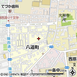 栃木県宇都宮市六道町8周辺の地図