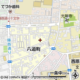 栃木県宇都宮市六道町8周辺の地図
