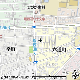 栃木県宇都宮市六道町3-5周辺の地図