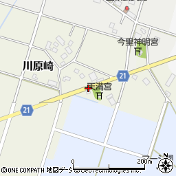 川原崎公民館前周辺の地図