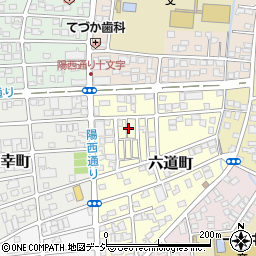 栃木県宇都宮市六道町4周辺の地図
