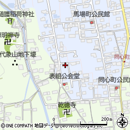 長野県長野市松代町松代代官町1478周辺の地図