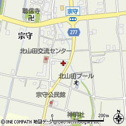 北山田警察官駐在所周辺の地図