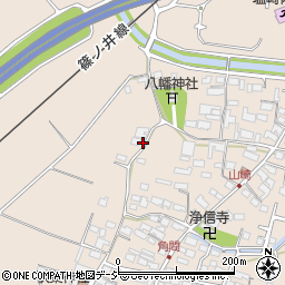 長野県長野市篠ノ井塩崎山崎周辺の地図