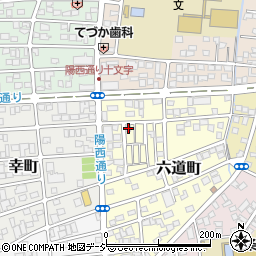栃木県宇都宮市六道町4-1周辺の地図
