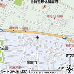 ファミリーマート鹿沼栄町店周辺の地図