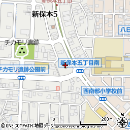 ファミリーマート金沢新保本店周辺の地図