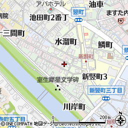 石川県金沢市十三間町133-2周辺の地図