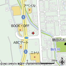 栃木県宇都宮市鶴田町1245周辺の地図