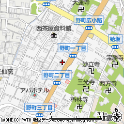 石浦神堂店　野町店周辺の地図