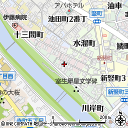 石川県金沢市十三間町140周辺の地図